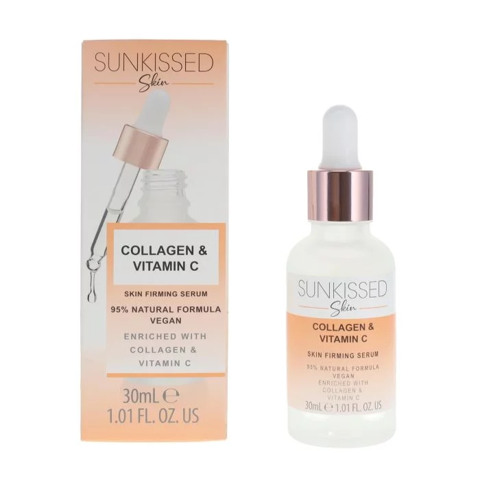 sunkissed skin collagen & vitamin c skin firming serum 30ml