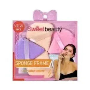 sweet beauty exfoliate puff foam(2in1)