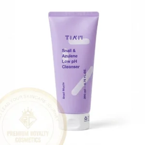 tiam snail & azulene low ph cleanser 200ml