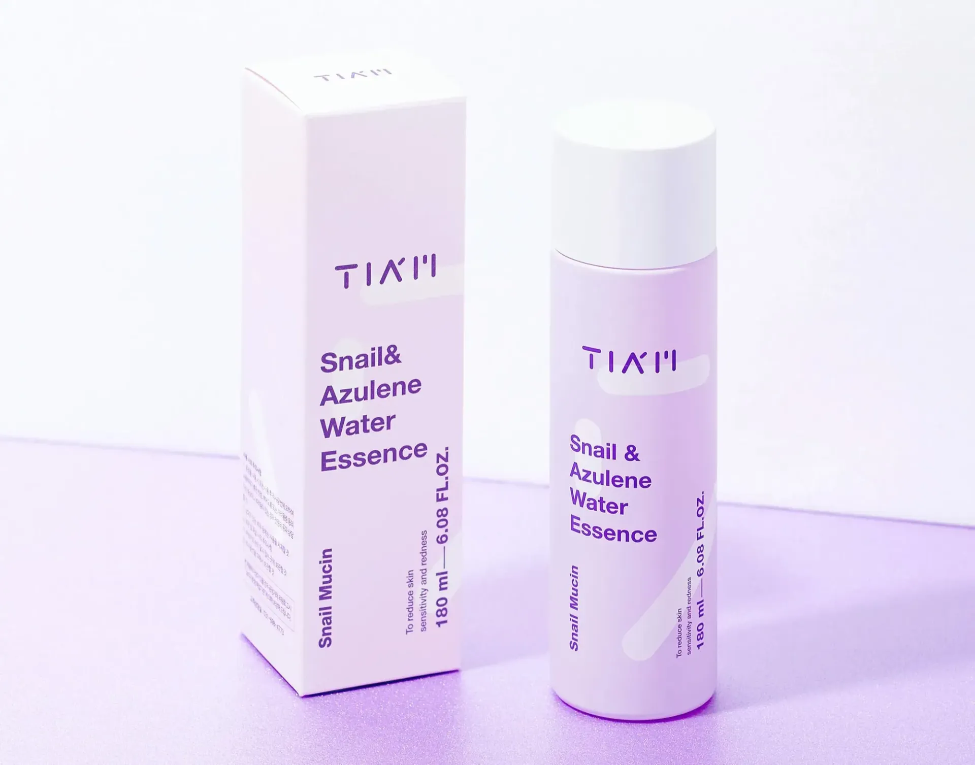 tiam snail & azulene water essence snail mucin 180g