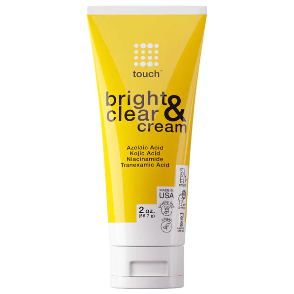 touch [ bright & clear cream ] azelaic acid | kojic acid | niacinamide | tranexamic acid ( 56.7 g )