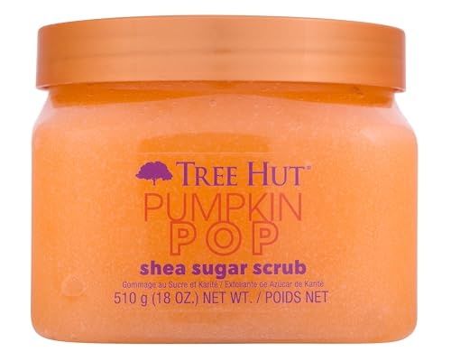 treehut pumpkin pop shea sugar scrub 510g