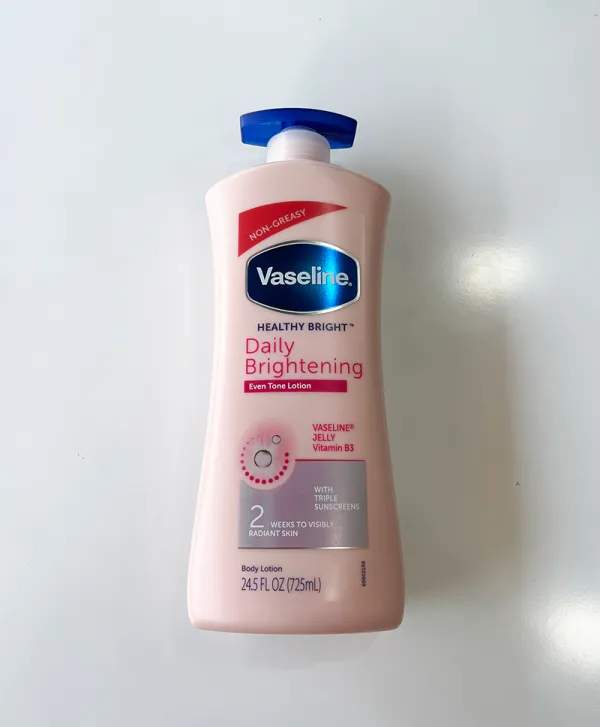 vaseline healthy bright daily brightening ( even tone lotion ) vaseline jelly vitamin b3 725ml