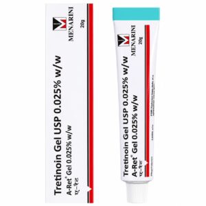 ( 0.025% ) MENARINI TRETINOIN GEL USP w/w FACIAL TREATMENT GEL