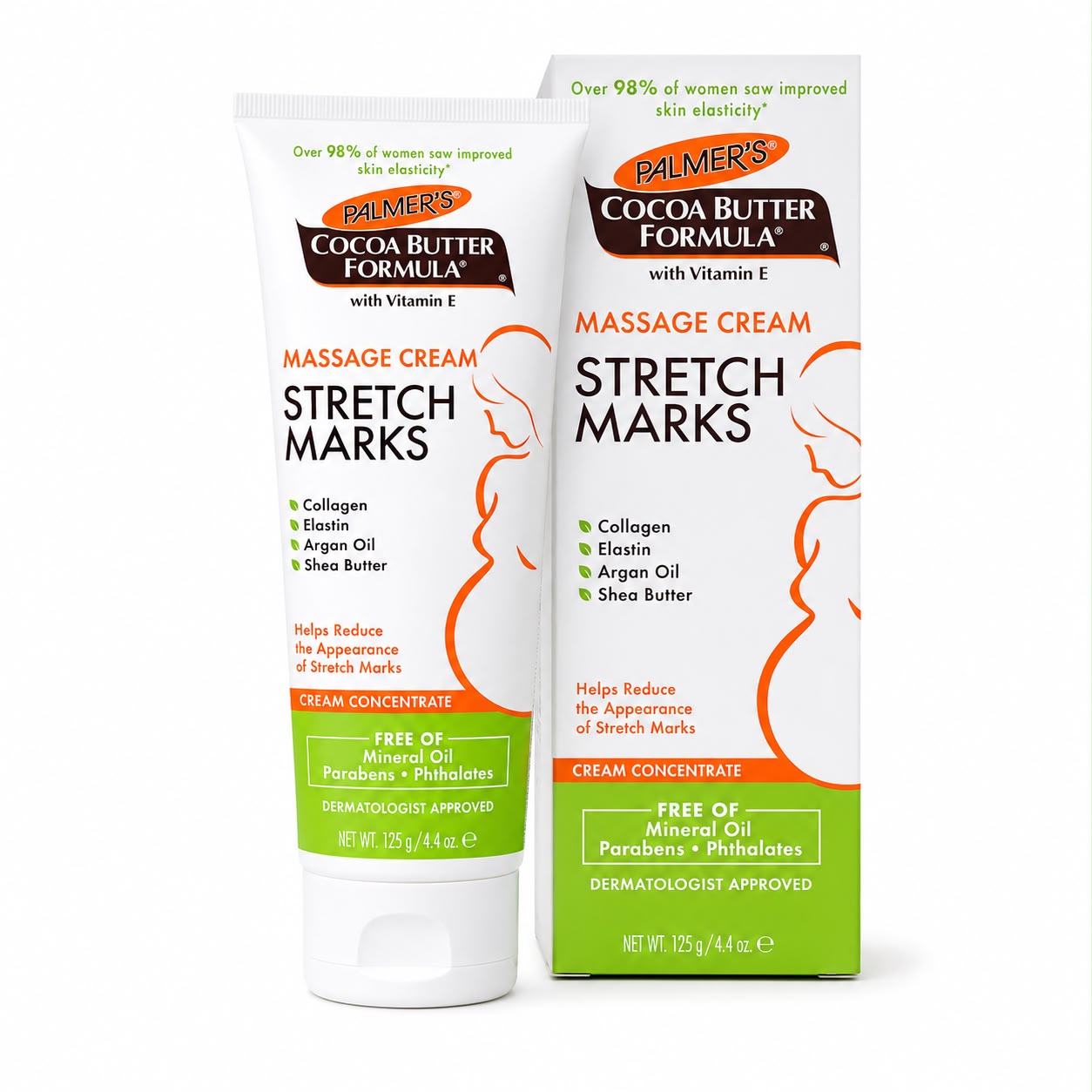 PALMERS COCOA BUTTER FORMULA WITH VITAMIN E MASSAGE CREAM FOR STRETCH MARKS (125g)