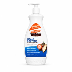 PALMERS COCOA BUTTER FORMULA WITH VITAMIN E COCO BUTTER HEALS SOFTENS DAILY SKIN THERAPHY RELIEVES ROUGH,DRY SKIN 48-HOUR MOISTURE ( 500mL )