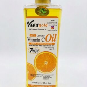VEETGOLD ( VITAMIN C ) CORRECTOR BODY OIL 1000mL