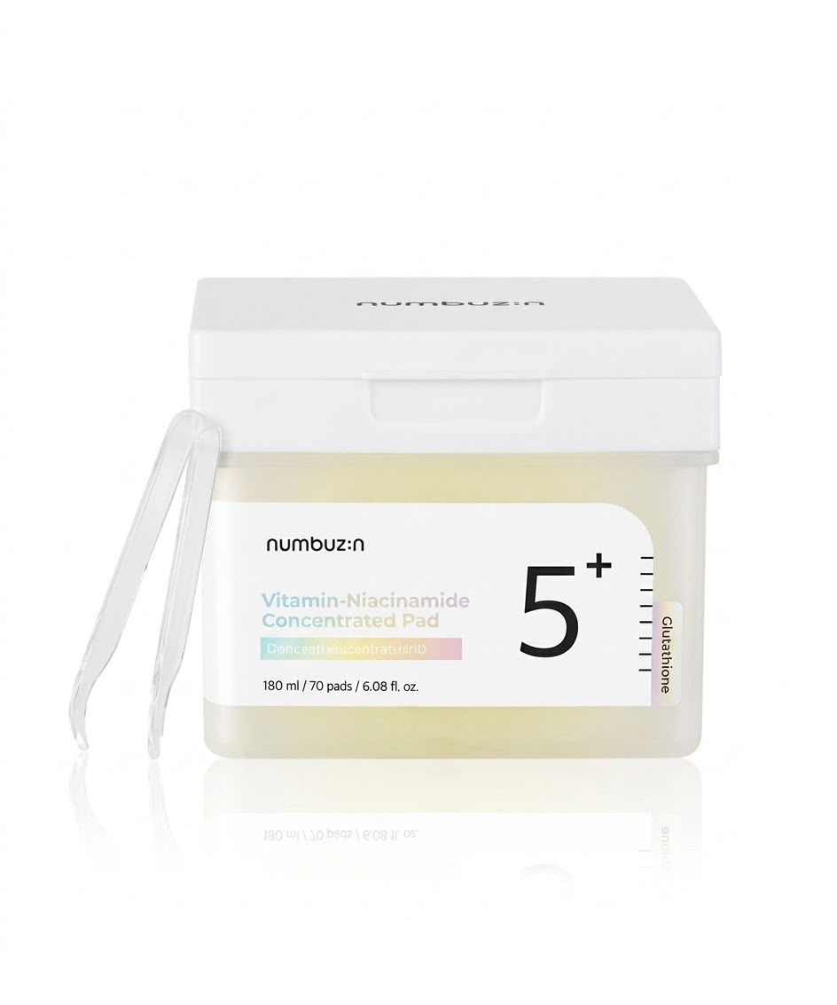 NUMBUZIN No.5 VITAMIN-NIACINAMIDE CONCENTRATED PAD 180ML