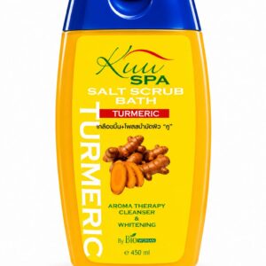 KUU SPA SALT SCRUB BATH ( TURMERIC ) 450mL