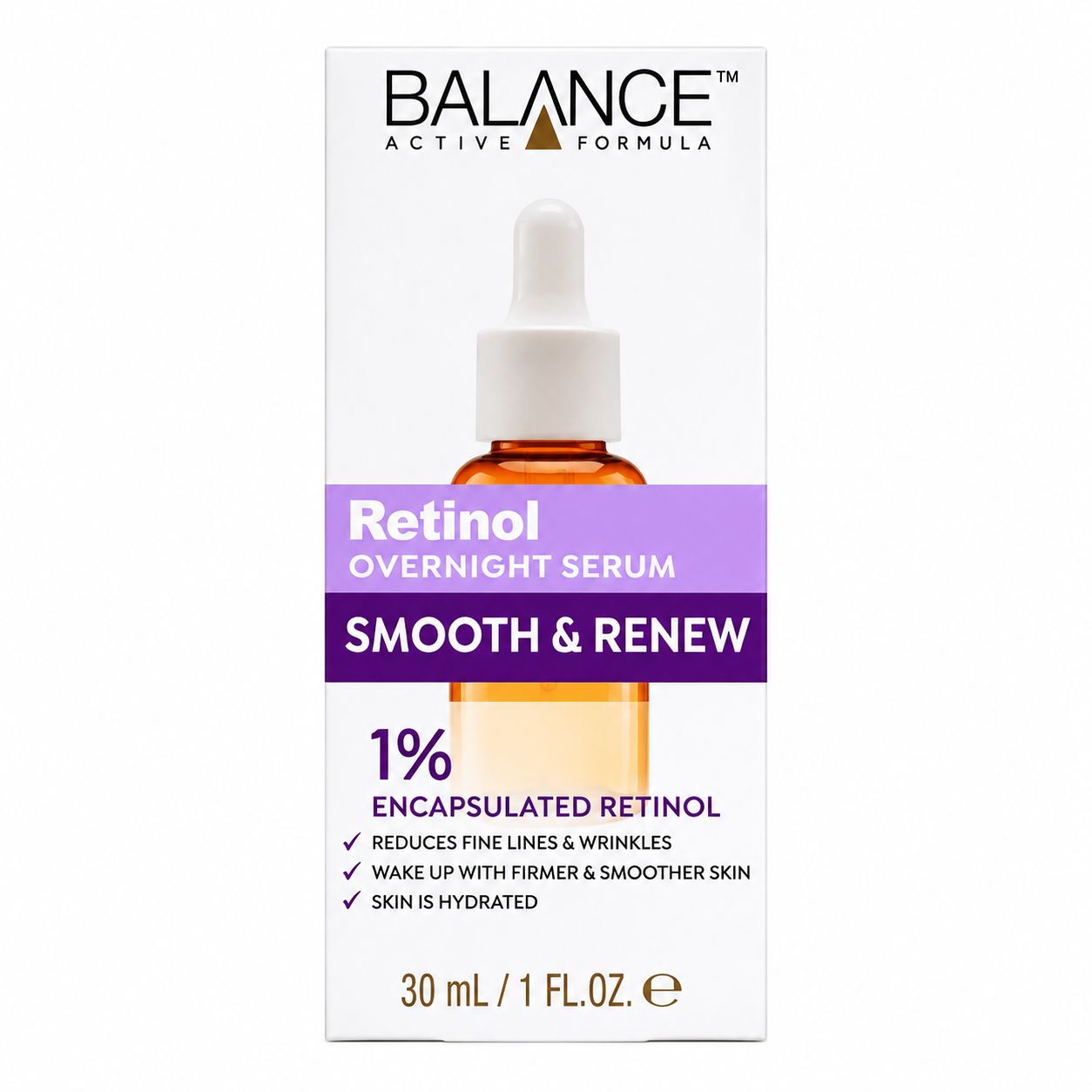 BALANCE ACTIVE FORMULA RETINOL OVERNIGHT SERUM 30ML