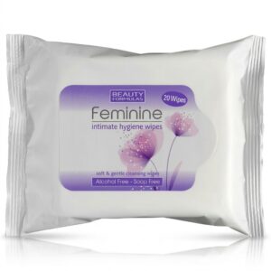 BEAUTY FORMULAS FEMININE INTIMATE HYGIENE WIPES 20 WIPES