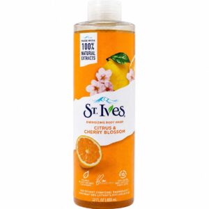 ST IVES ENERGIZING BODY WASH CITRUS & CHERRY BLOSSOM 650ML