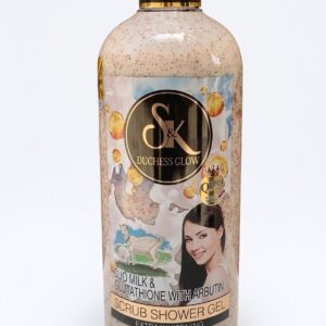 S&K DUCHESS GLOW ( DUO MILK & GLUTATHIONE WITH ARBUTIN ) EXTRA WHITENING SCRUB SHOWER GEL 33.8FL.OZ 1000mL