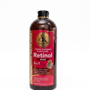 S&K DUCHESS GLOW ( RETINOL ROSE ) RETINOL ANTI-BLEMISH, ROSE OIL SMOOTHES, ARGAN OIL MOISTURIZER SHOWER GEL 33.8FL.OZ 1000mL