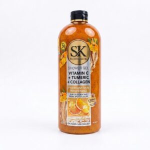 S&K DUCHESS GLOW ( VITAMIN C+TURMERIC+COLLAGEN ) PREMIUM SKIN WHITENING SHOWER GEL 33.8FL.OZ 1000mL
