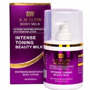 A.M GLOW INTENSE TONING WHITENNING BEAUTY MILK ( 300mL )