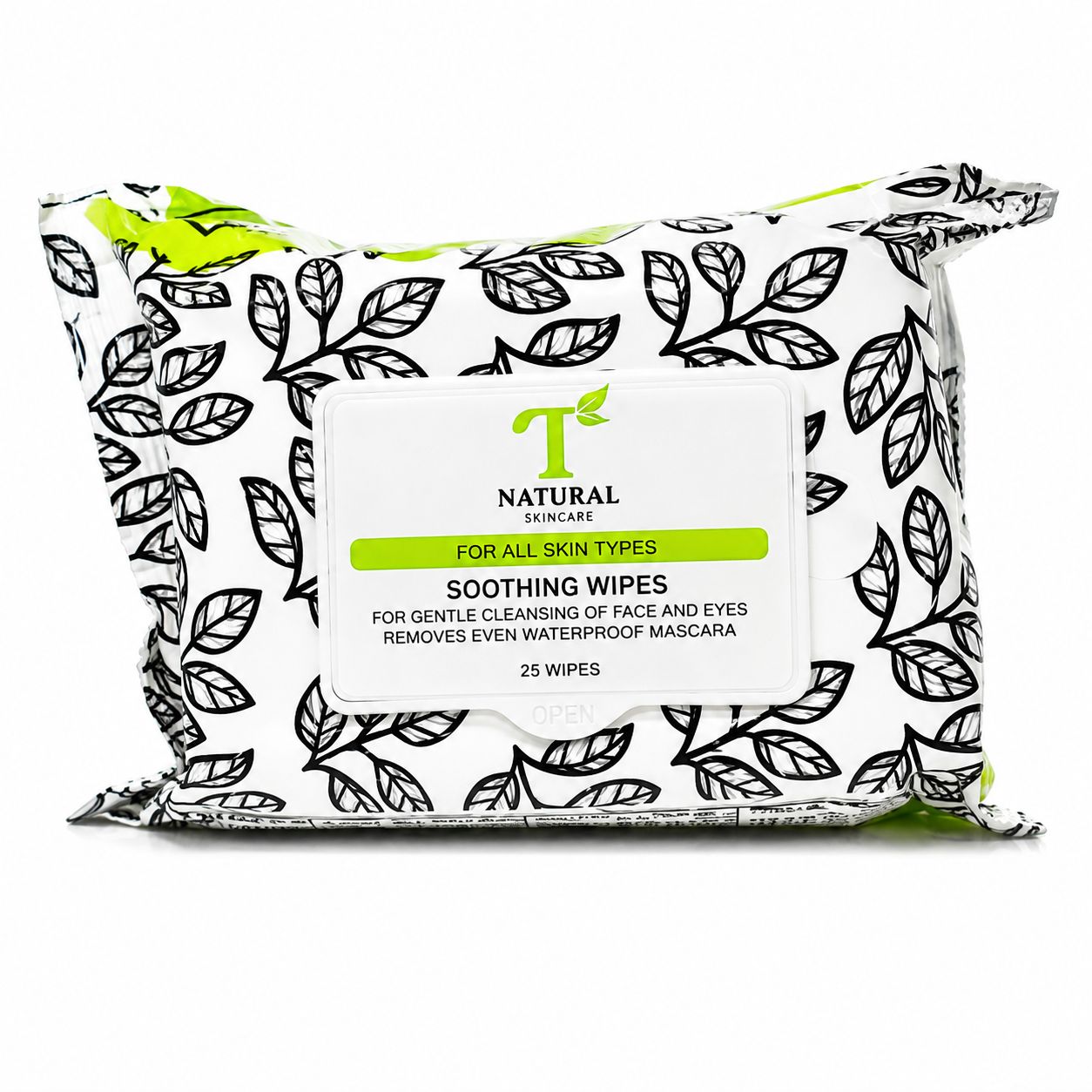 NATURAL CARE TEA TREE CLEANSING 25 WIPES