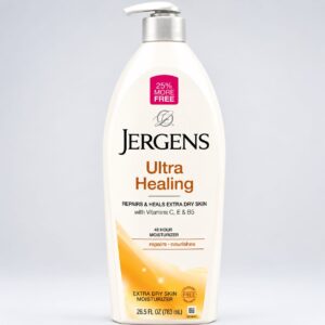 JERGENS [ ULTRA HEALING ] - Repairs & Heals Extra Dry Skin | 48 Hour Moisturizer | Extra Dry Skin Moisturizer 26.5fL oz ( 783mL )