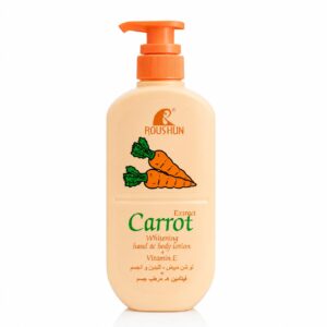 ROUSHUN EXTRACT CARROT WHITENING HAND &BODY LOTION +VITAMIN E 500ML