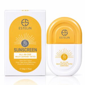 ESTELIN SPF 70+++ SUNSCREEN ( ALL-IN-ONE MULTI-DEFENCE TINTED ) 50g