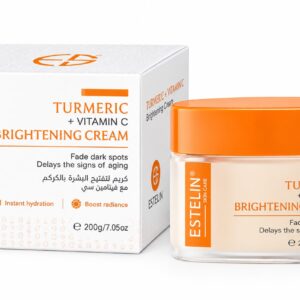 ESTELIN ( TURMERIC + VITAMIN C ) BRIGHTENING FACE CREAM 200G 7.05fl.oz