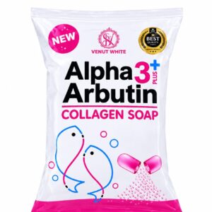 VENUT WHITE ALPHA ARBUTIN 3 PLUS+ COLLAGEN SOAP 80g