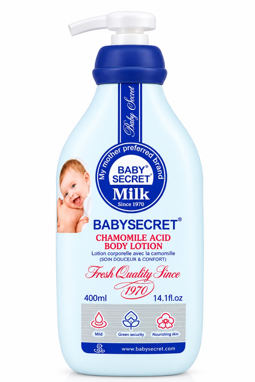 BABYSECRET CHAMOMILE ACID BABY LOTION 400ml