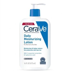 CERAVE Value Size | USA [ DAILY MOISTURIZING LOTION ] - For Normal To Dry Skin | LIGHT WEIGHT 16fl.oz ( 473mL )