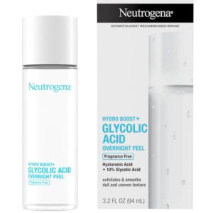 NEUTROGENA HYDRO BOOST + GLYCOLIC ACID OVERNIGHT PEEL 94ml
