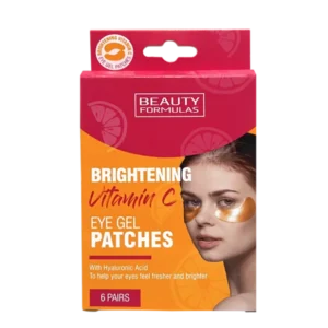 BEAUTY FORMULAS BRIGHTENING VITAMIN C EYE GEL PATCHES 6 PAIRS