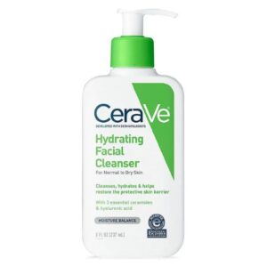 CERAVE USA [ HYDRATING FACIAL CLEANSER ] For Normal To Dry Skin | MOISTURE BALANCE  8fl.oz 237mL