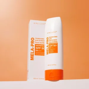 NINELESS MELA-PRO TRANEXAMIC ACID SUN SCREEN FACE & BODY SPF 50+ PA++++ 100mL