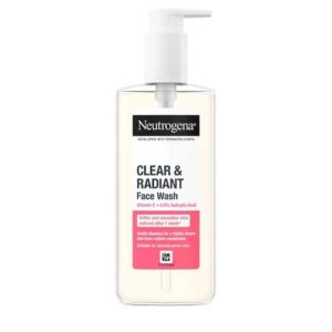 NEUTROGENA CLEAR & RADIANT FACE WASH VITAMIN C + 0.5% SALICYLIC ACID 200ML
