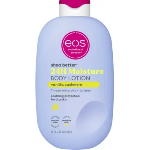 EOS SHEA BUTTER 24H MOISTURE BODY LOTION (VANILLA CASHMERE) 473ML