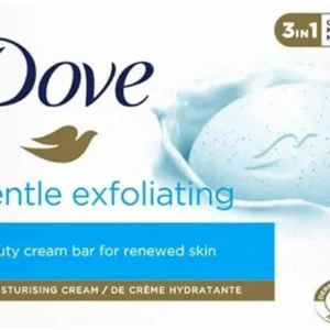 DOVE CREAM BAR GENTLE EXFOLIATING BEAUTY SOAP 106G (USA)