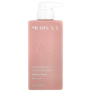 MEDIX 5.5 ( HYALURONIC+CICA EXTRACT ) BODY TREATMENT CREAM 444mL