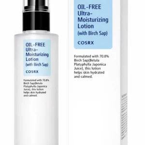 COSRX ( OIL FREE ULTRA-MOISTURIZING LOTION )  WITH BIRCH SAP 100mL