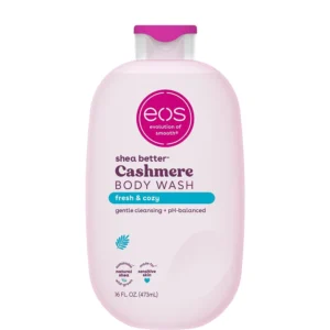 EOS SHEA BUTTER CASHMERE BODY WASH(FRESH + COZY) 16FL.OZ 473ML