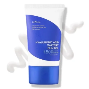 ISNTREE [ HYALURONIC ACID WATERY SUN GEL ] SPF 50 PA ++++ UVA/UVB50mL