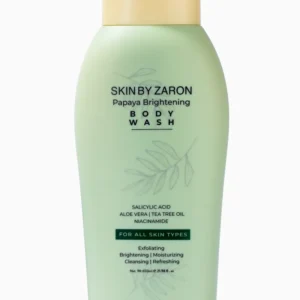 SKIN BY ZARON ( PAPAYA ) BRIGHTENING BODY WASH 650mL