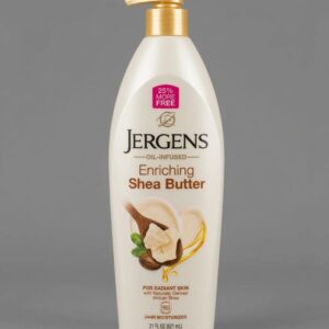 JERGENS - OIL INFUSED [ ENRICHING SHEA BUTTER ] For Radiant Skin | 24hr Moisturizer 21fL oz ( 621mL )