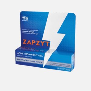 Zapzyt Acne Treatment Gel is a dermatologist-recommended, maximum-strength spot treatment. Formulated with 10% micronized benzoyl peroxide, this water-based gel penetrates pores to kill 99% of acne-causing bacteria. The 28.35g (1 oz) oil-free, odorless gel absorbs quickly, vanishing into the skin to rapidly clear blemishes and blackheads.
