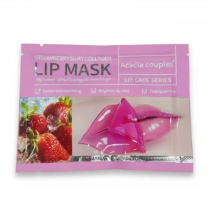 ACACIA COUPLES STRAWBERRY SILKY COLLAGEN LIP MASK – DEEP HYDRATING & PLUMPING LIP TREAMENT