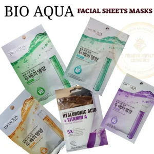 BIO AQUA FACIAL SHEET MASKS ( Mixed Variants ) 25mL