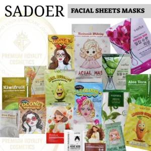 SADOER FACIAL SHEET MASKS ( Mixed Variants ) 25g