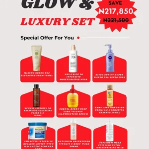 Glow & Luxury Skincare Set – Complete Face & Body Routine