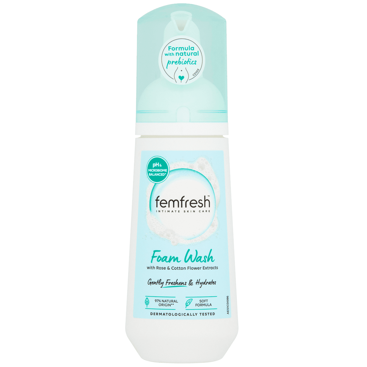FEMFRESH INTIMATE SKIN CARE ( WITH ROSE & COTTON FLOWER EXTRACTS ) FOAM WASH 150mL