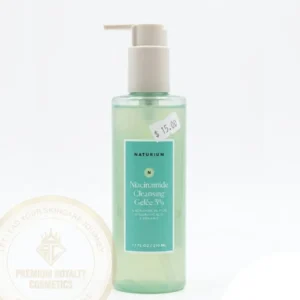 NATURIUM [ Niacinamide Cleansing Gelée 3%  ] - Niacinamide 3% plus Hyaluronic Acid & Vitamin C - ( 210mL )