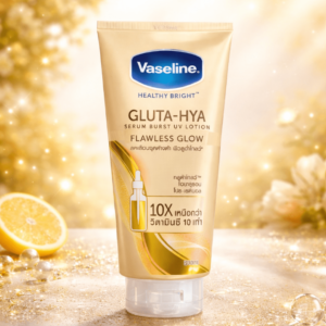 VASELINE GLUTA-HYA SERUM UV LOTION FLAWLESS GLOW ( 300mL )